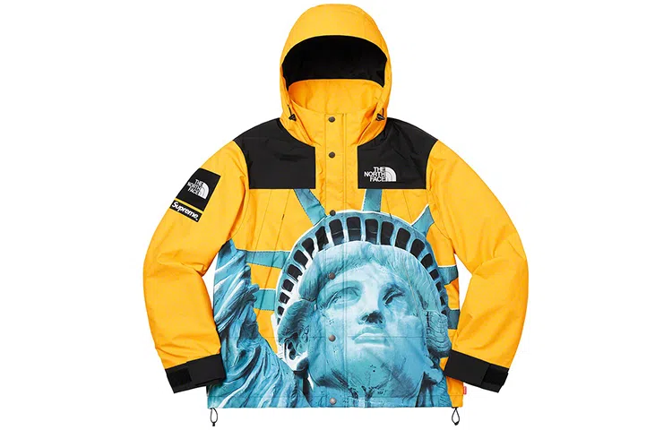 Supreme x The North Face Statue of Liberty Jacket Yellow
