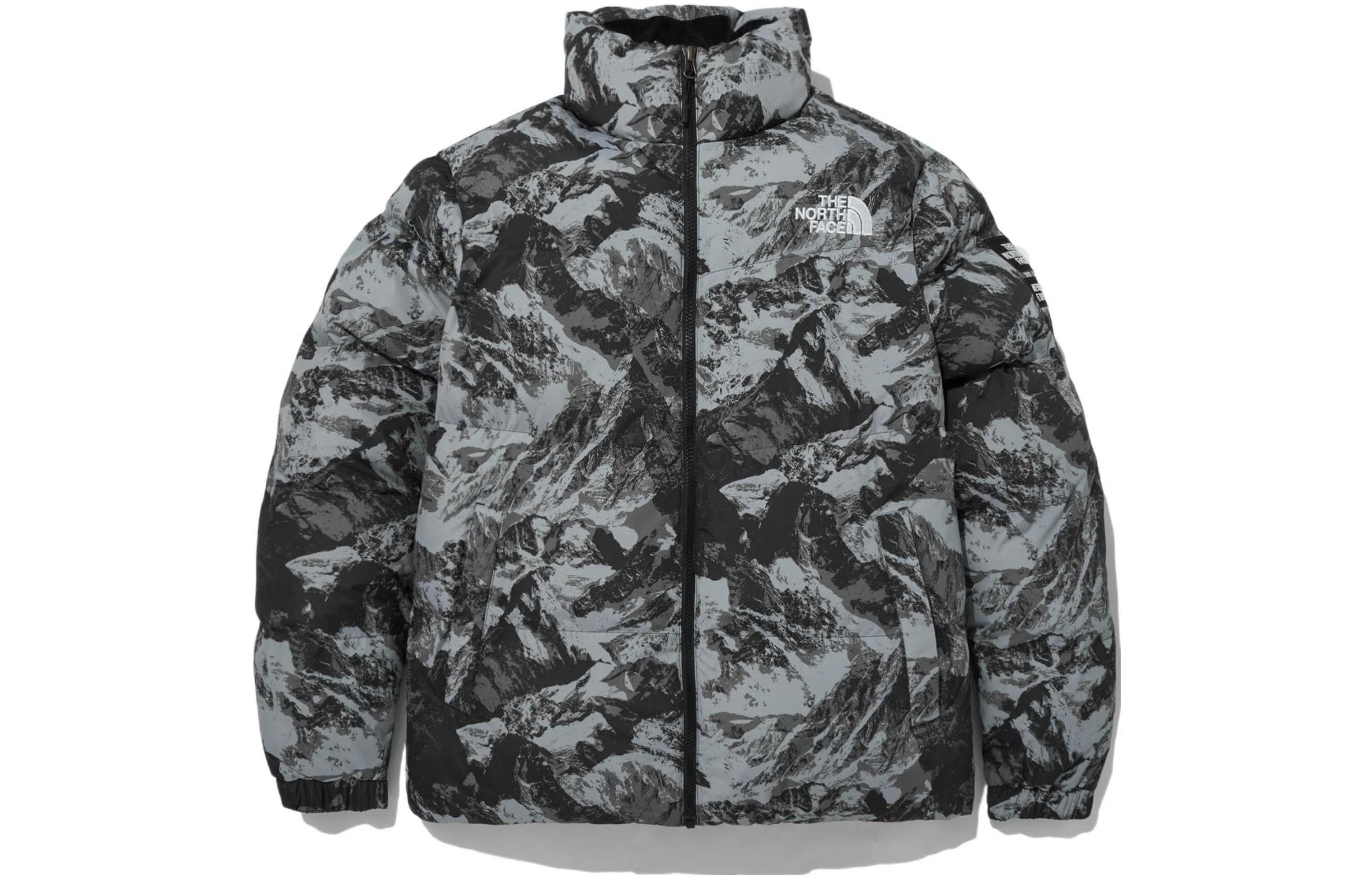 The North Face Logo Print Zip Jacket