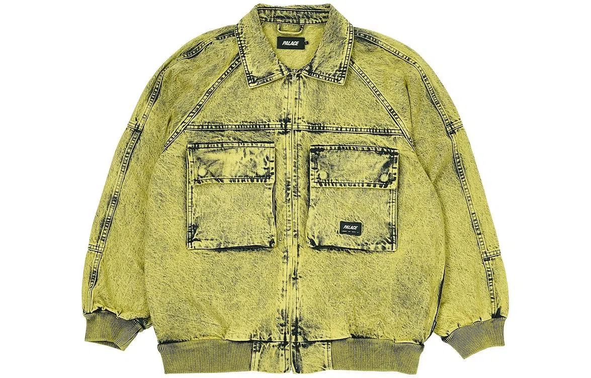 PALACE Denim Jacket Yellow