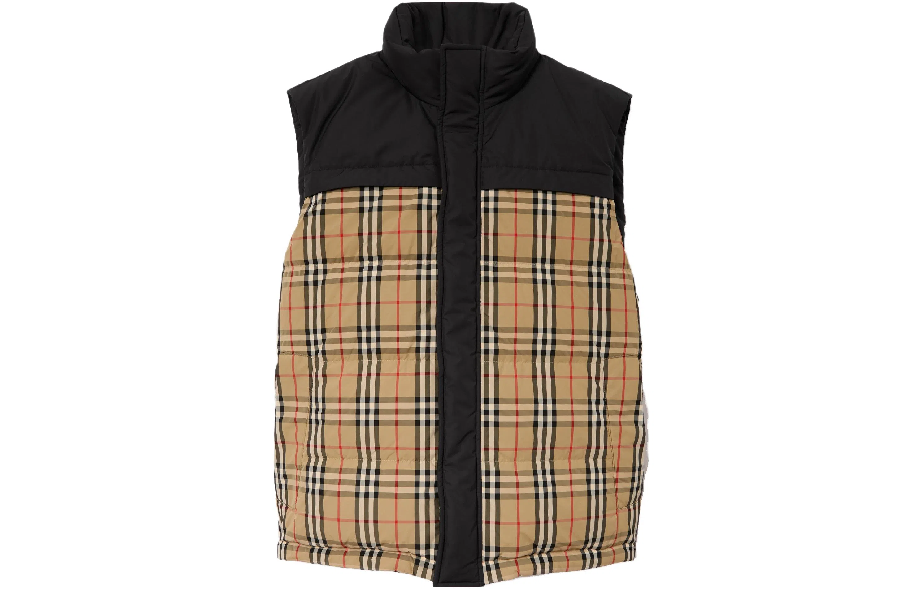 Burberry Check Print Vest