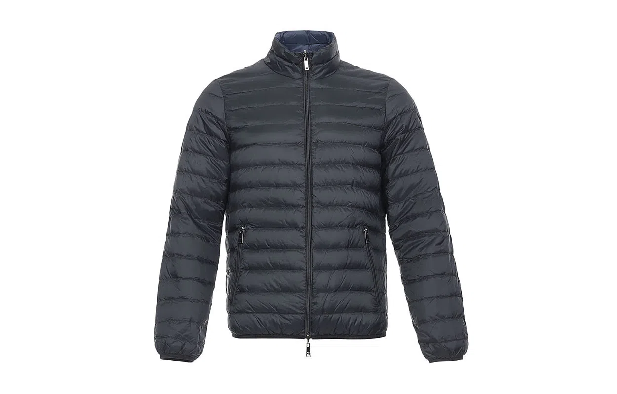 Emporio Armani Reversible Stand Collar Down Jacket