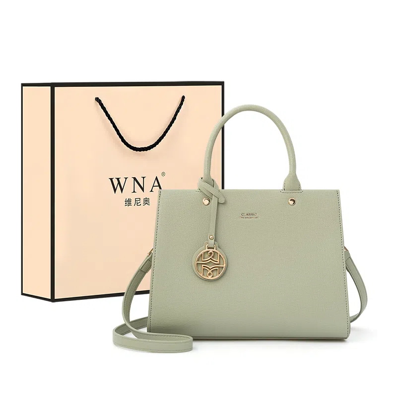 维尼奥 品牌高级感经典时尚气质妈妈包简约百搭大气通勤包优雅休闲实用女包 合成革 单肩斜挎手提包 常规 女款 多色