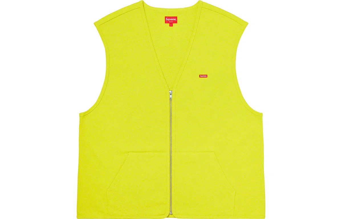 Supreme FW20 Week 1 Zip Up Sweat Vest