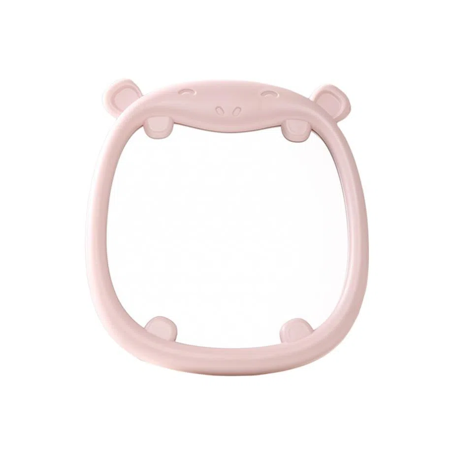 米甜兔 绿色大嘴河马化妆镜 便捷