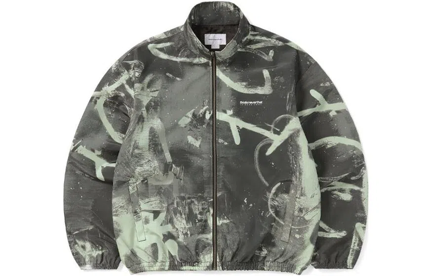 Thisisneverthat INTL. Team Jacket Gray