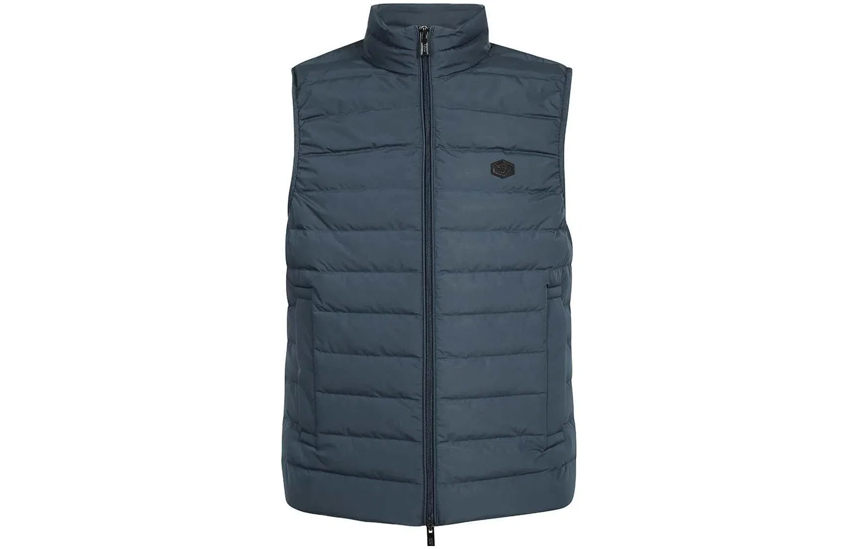 Emporio Armani SS23 Logo Vest Blue