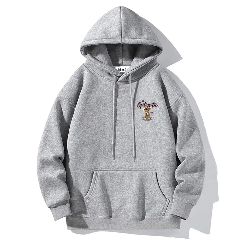 【dme】 日系休闲潮流连帽重磅原创印花百搭卫衣 男女同款