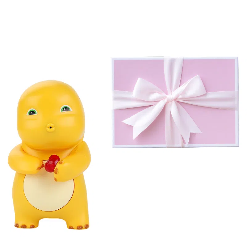 摩卡丘 奶龙 录音道具 发声发光 安全材质 萌趣造型 精美礼盒 个性留言 玩具