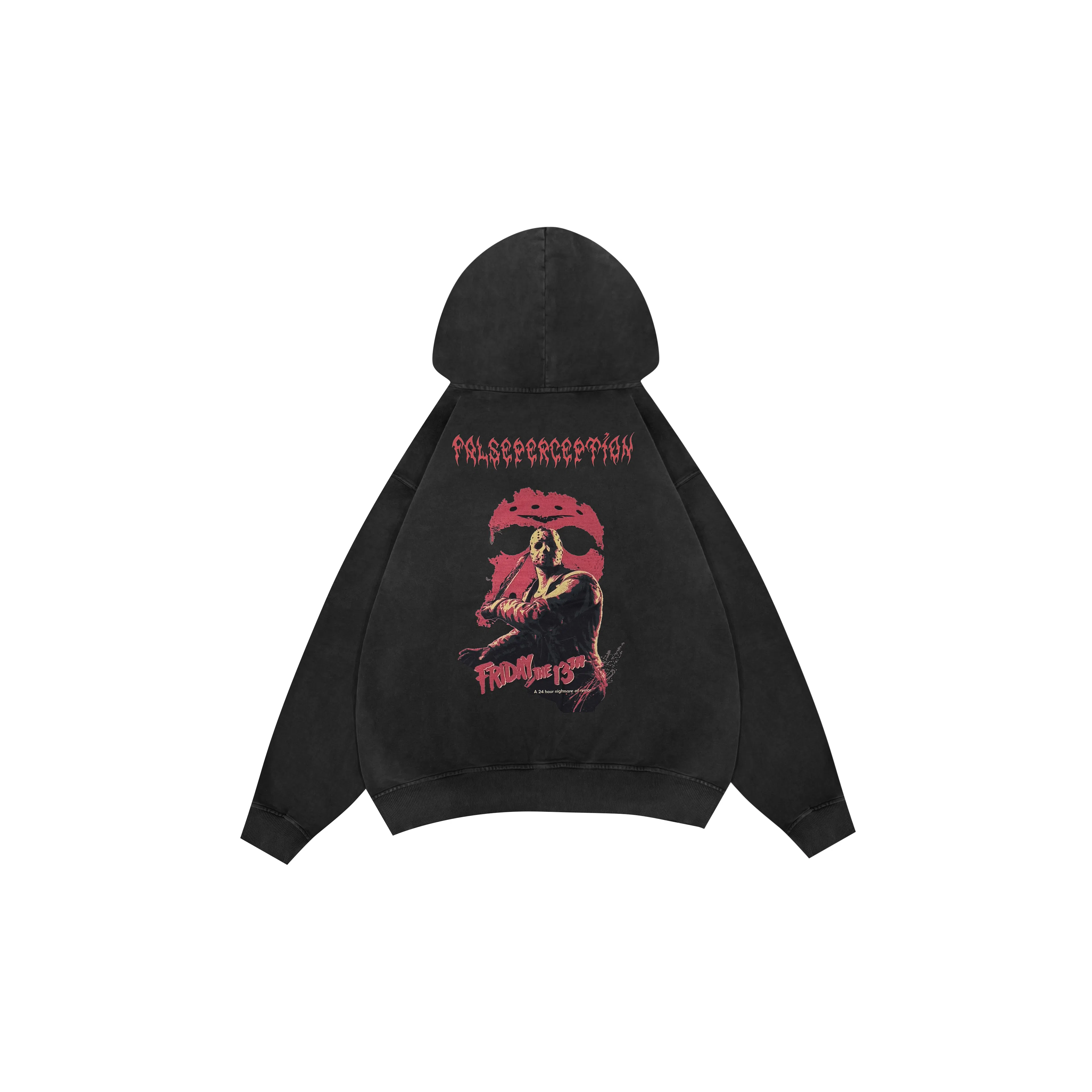 False Perception Black Washed Jacket