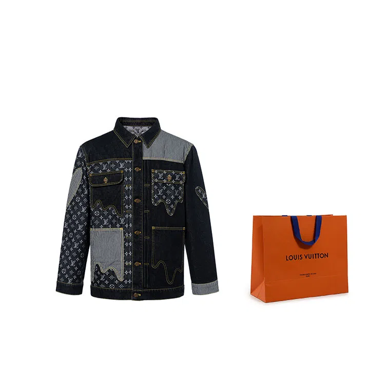 Louis Vuitton Denim Jacket Black