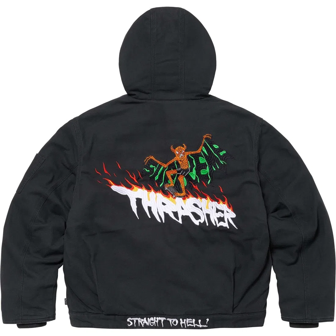Supreme x THRASHER Hooded Work Jacket