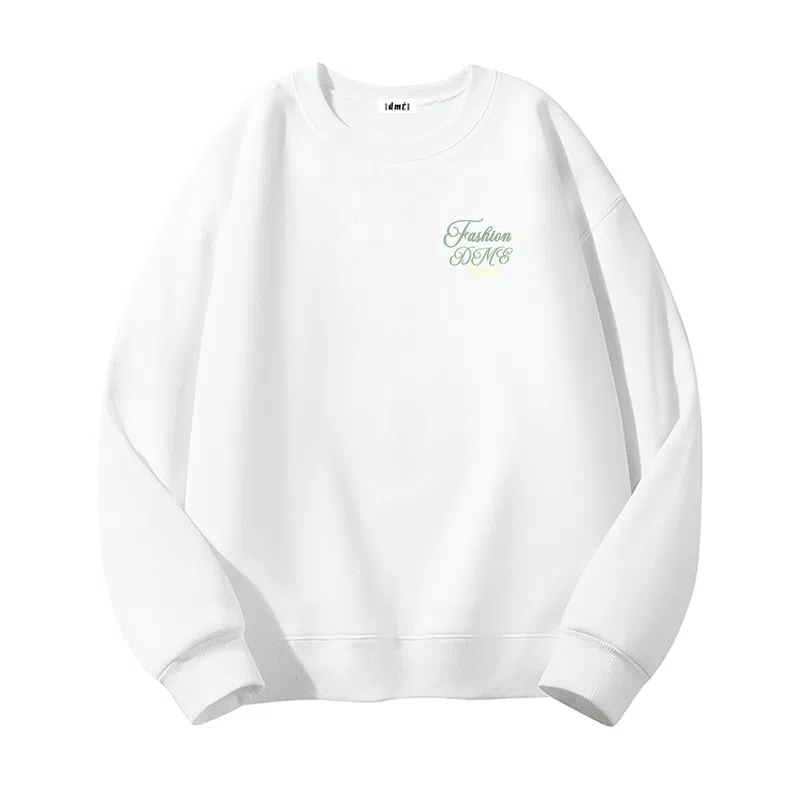 【dme】 圆领字母印花宽松舒适休闲长袖卫衣 男女同款