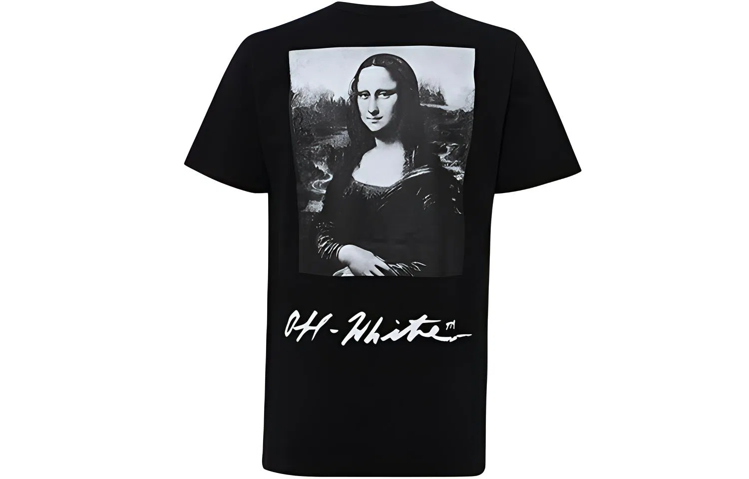 OFF-WHITE Mona Lisa Print T-Shirt Black