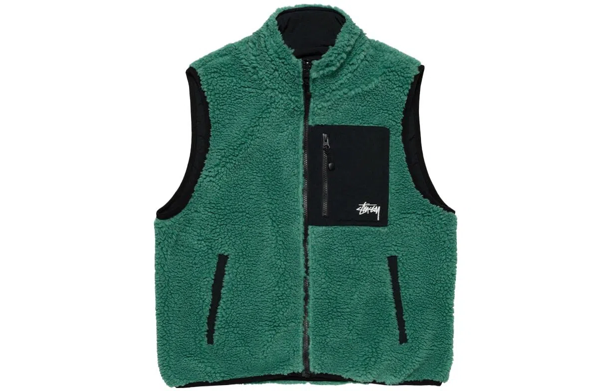 Stussy FW23 SHERPA REVERSIBLE VEST