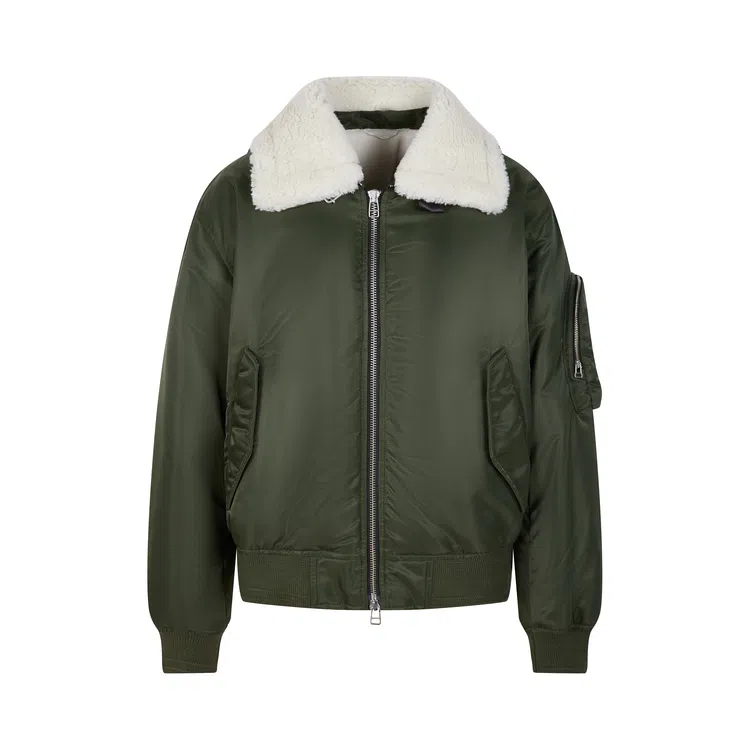 速写 潮流翻领飞行员短款美式个性羽绒服 男款