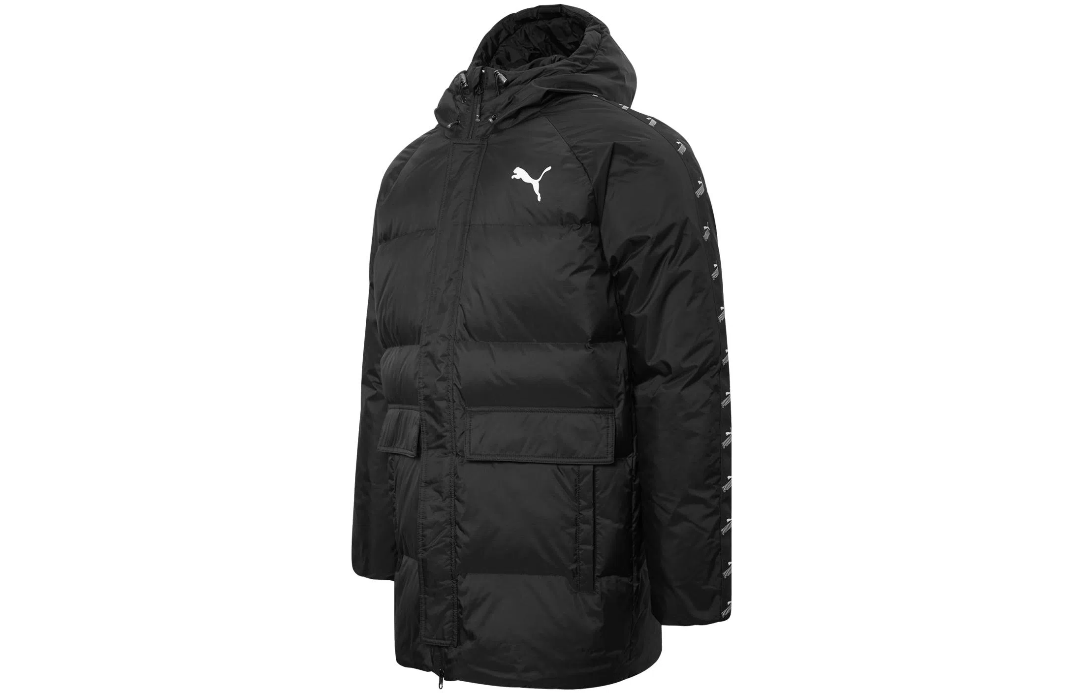 Puma Solid Down Hoodie Black