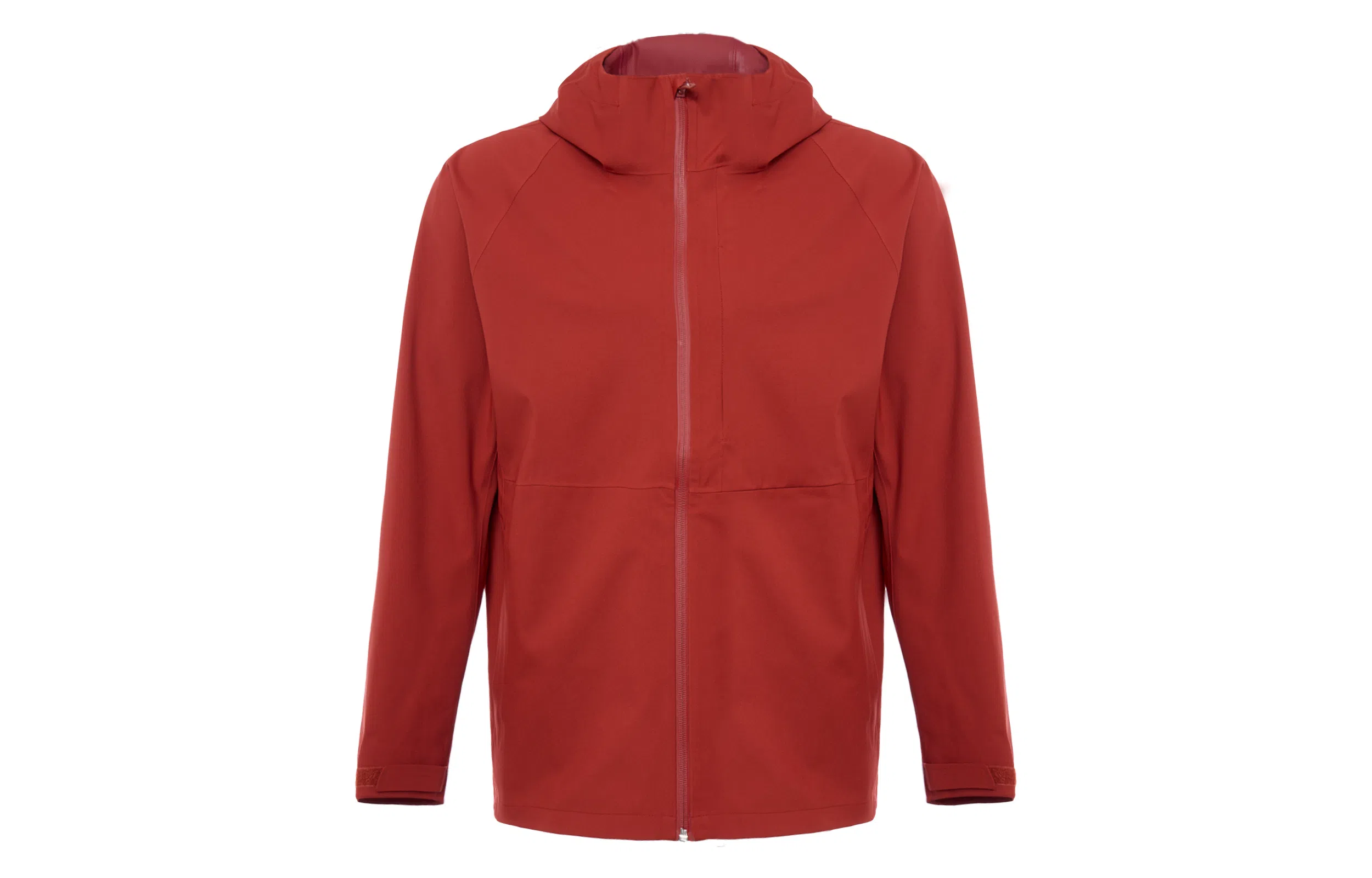 UNIQLO Hooded Waterproof Jacket Orange Brown