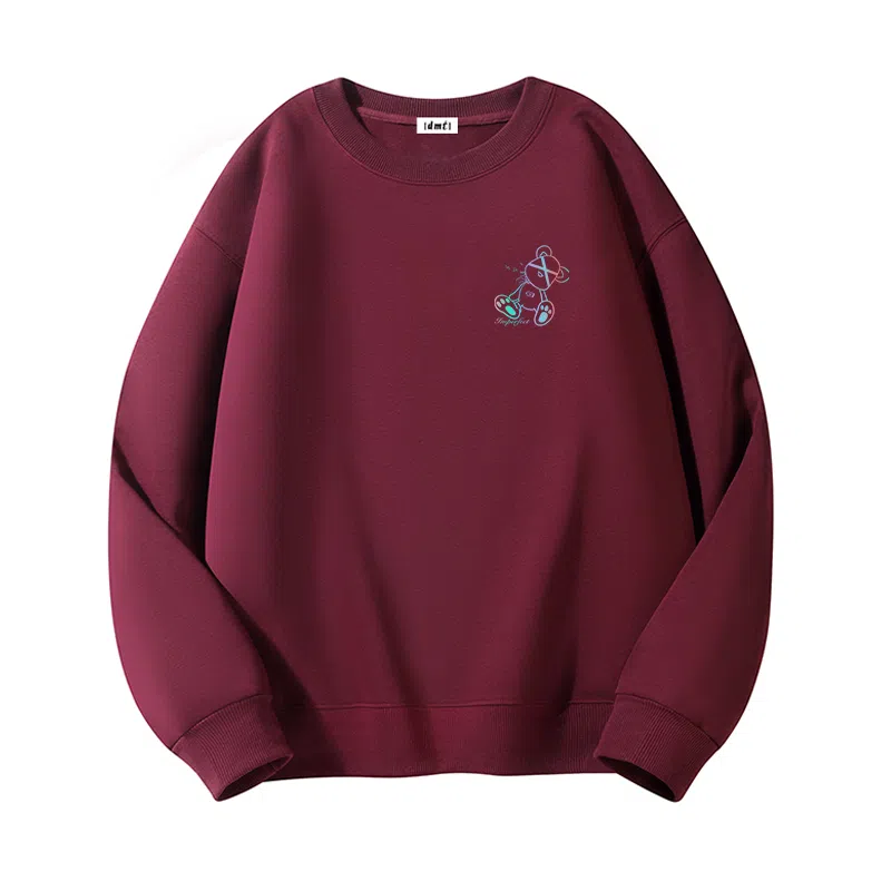 【dme】 潮牌美式高街字母印花宽松圆领百搭休闲长袖卫衣 男女同款