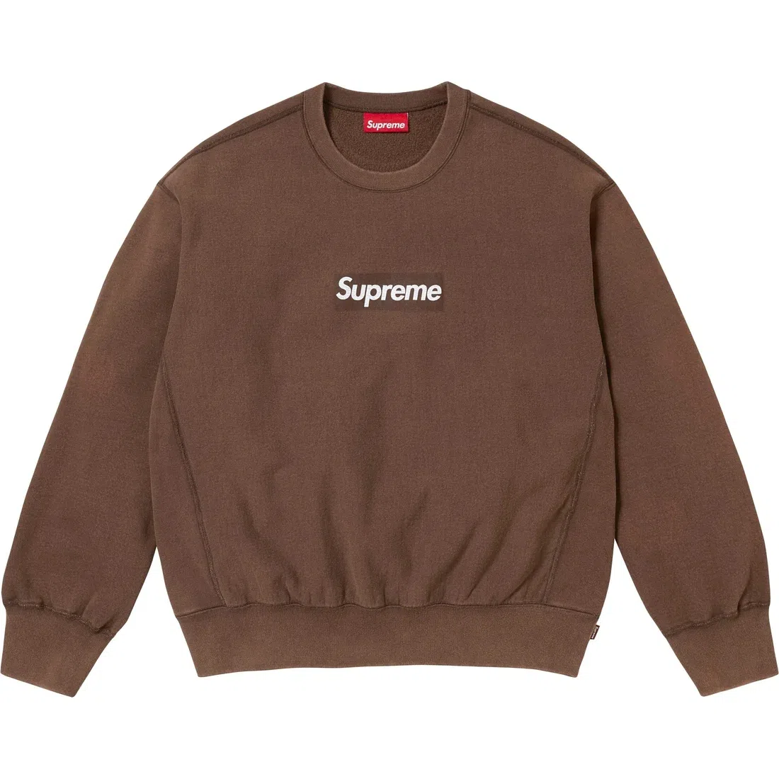 Supreme SS25 Washed Box Logo Crewneck