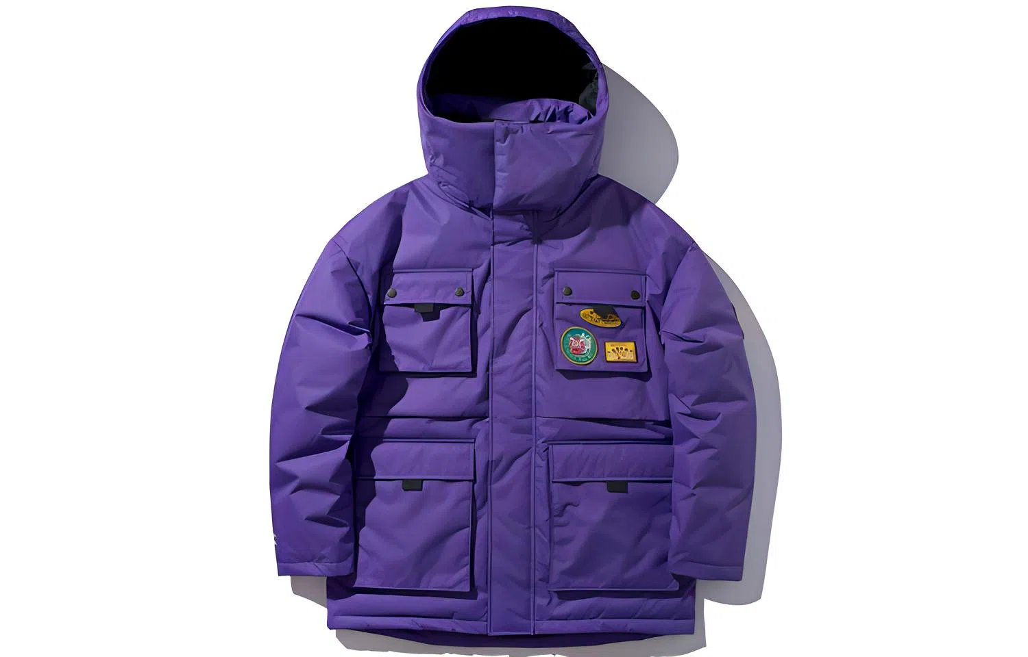 LiNing x Disney Hooded Down Jacket Purple