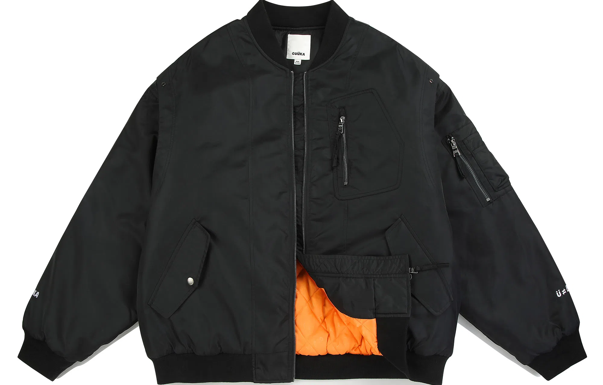 Guuka MA-1 Jacket Black