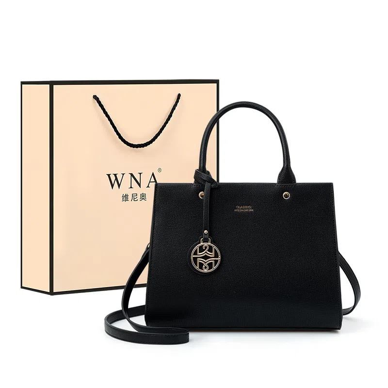 维尼奥 品牌高级感经典时尚气质妈妈包简约百搭大气通勤包优雅休闲实用女包 合成革 单肩斜挎手提包 常规 女款 多色