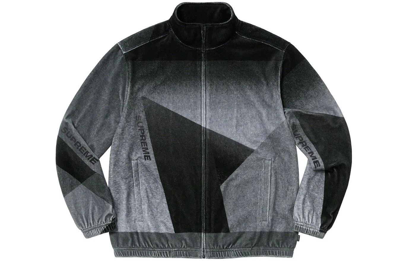Supreme SS23 Week7 Geo Velour Track Jacket