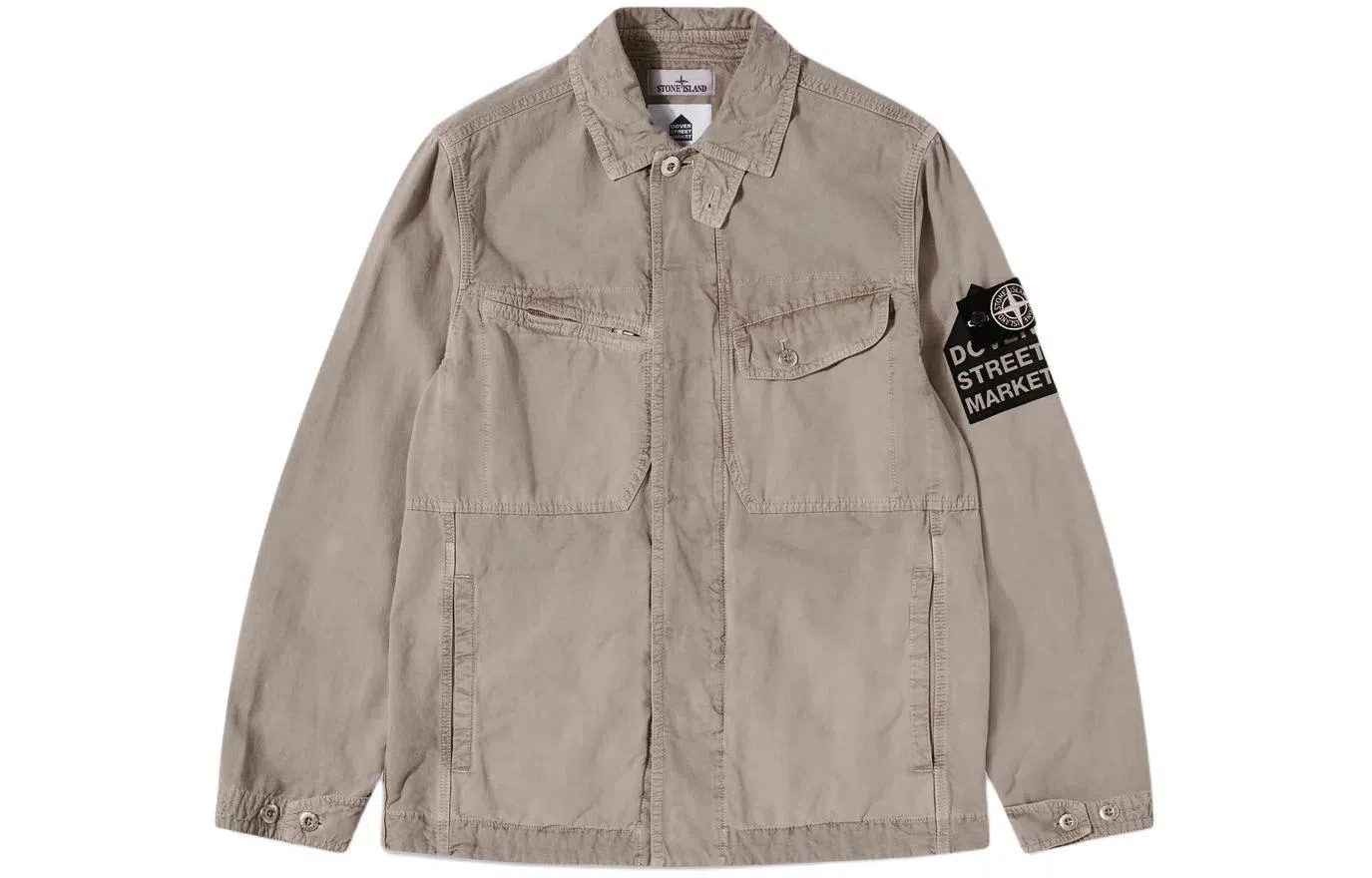 Stone Island x DSM Pigeon Grey Jacket