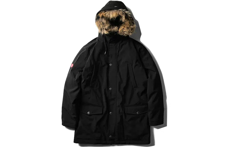 ROARINGWILD Parka Down Jacket Black