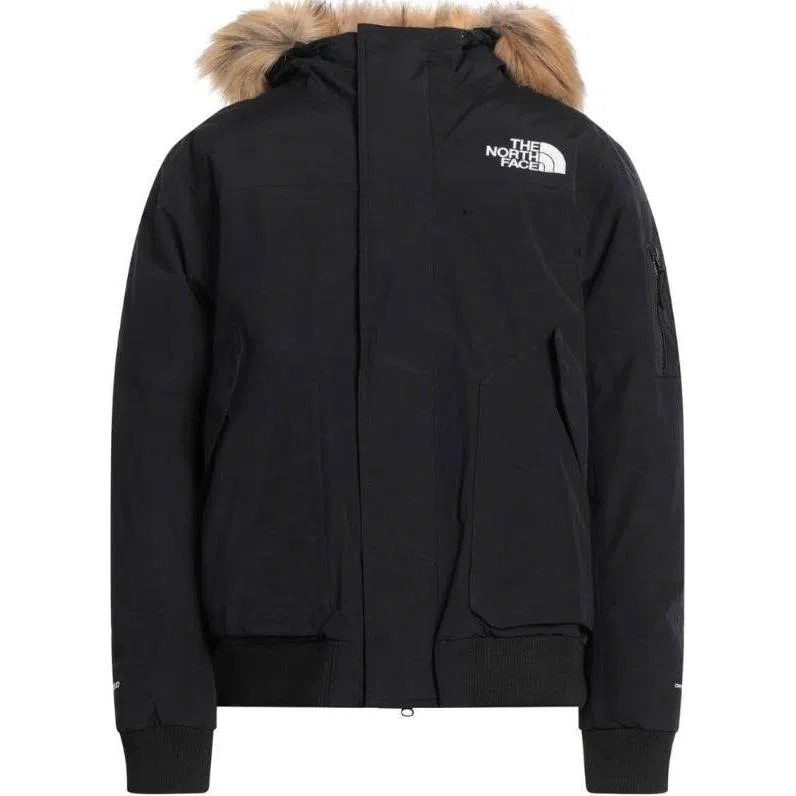 The North Face Logo Zip Hoodie Black