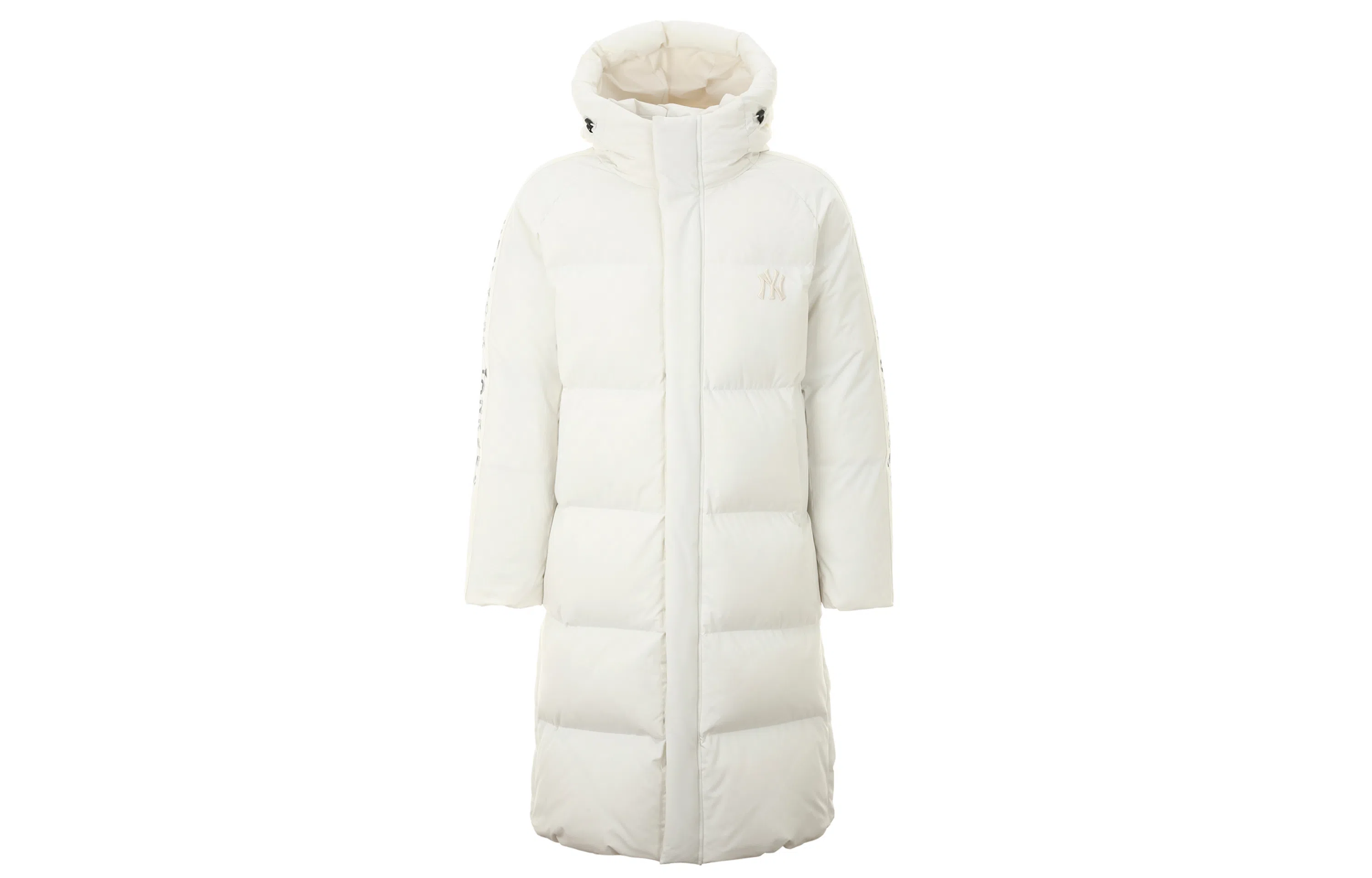 MLB Ivory White Long Down Jacket