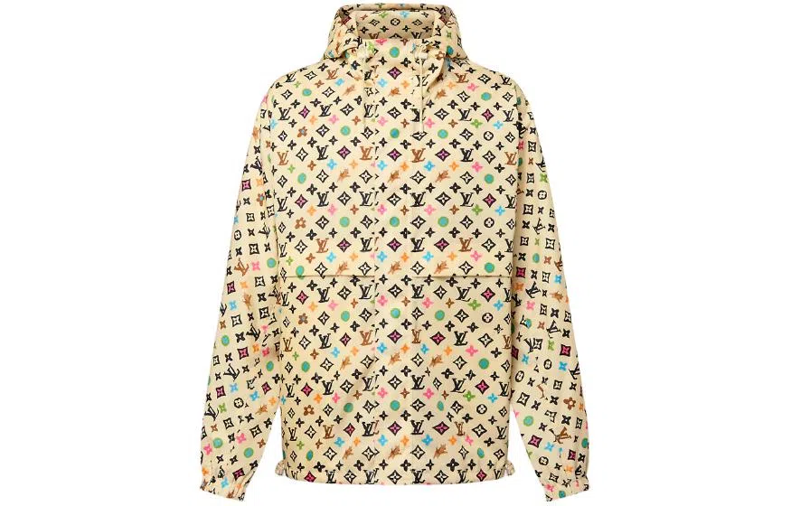 LOUIS VUITTON x Tyler SS24 Logo Windbreaker Jacket Yellow