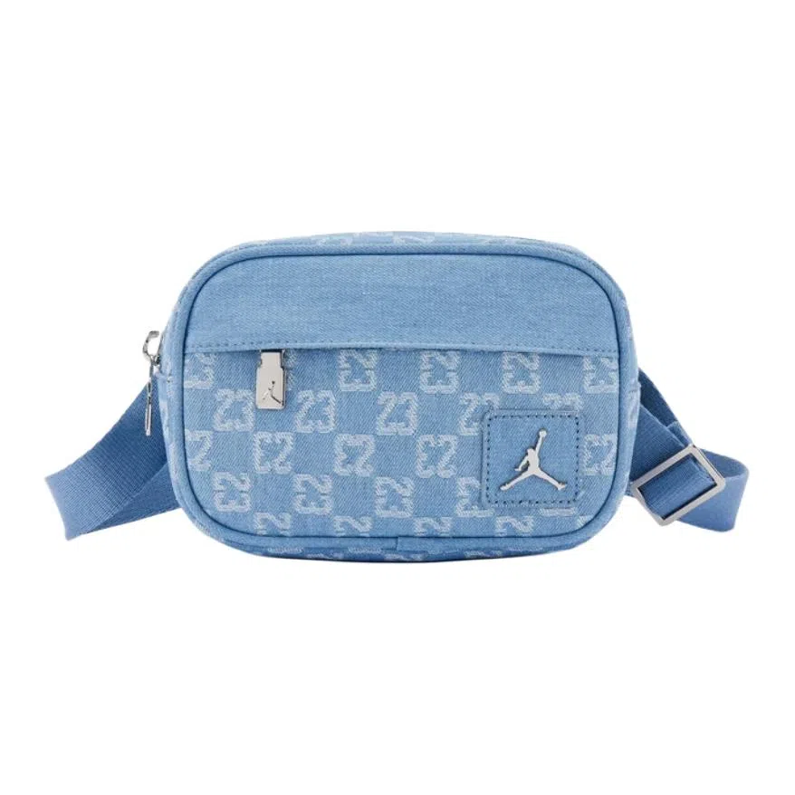 Jordan Monogram Crossbody Bag Denim Blue