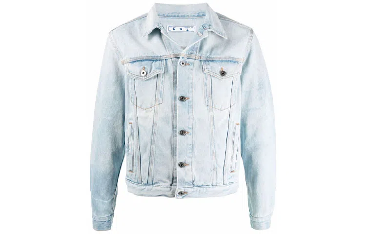 OFF-WHITE FW21 Arrow Print Denim Jacket
