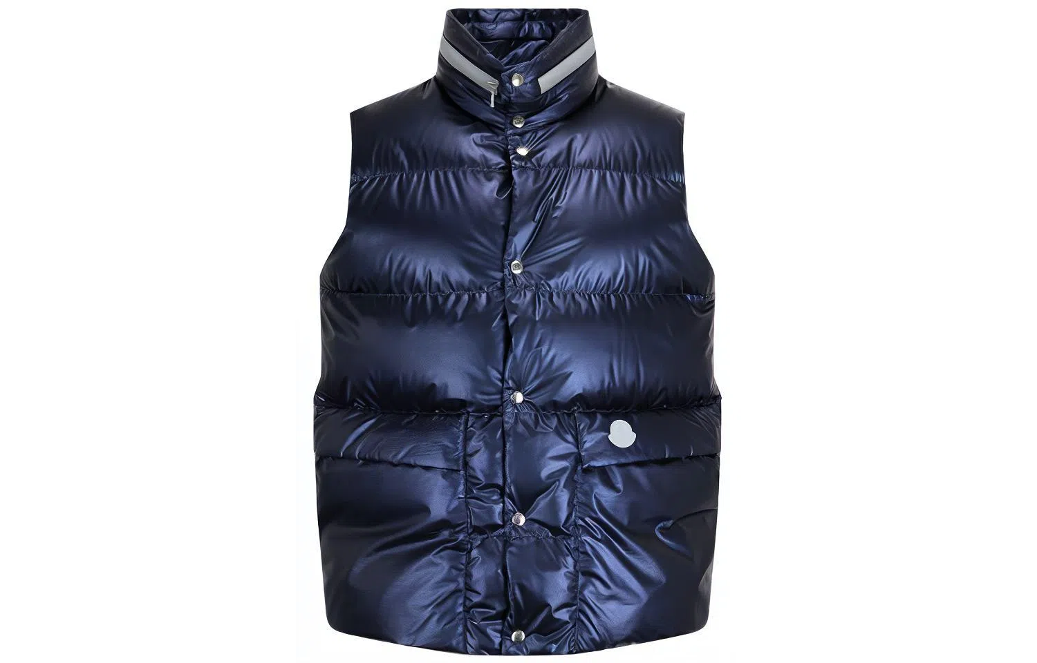 Moncler SS22 Down Vest Blue