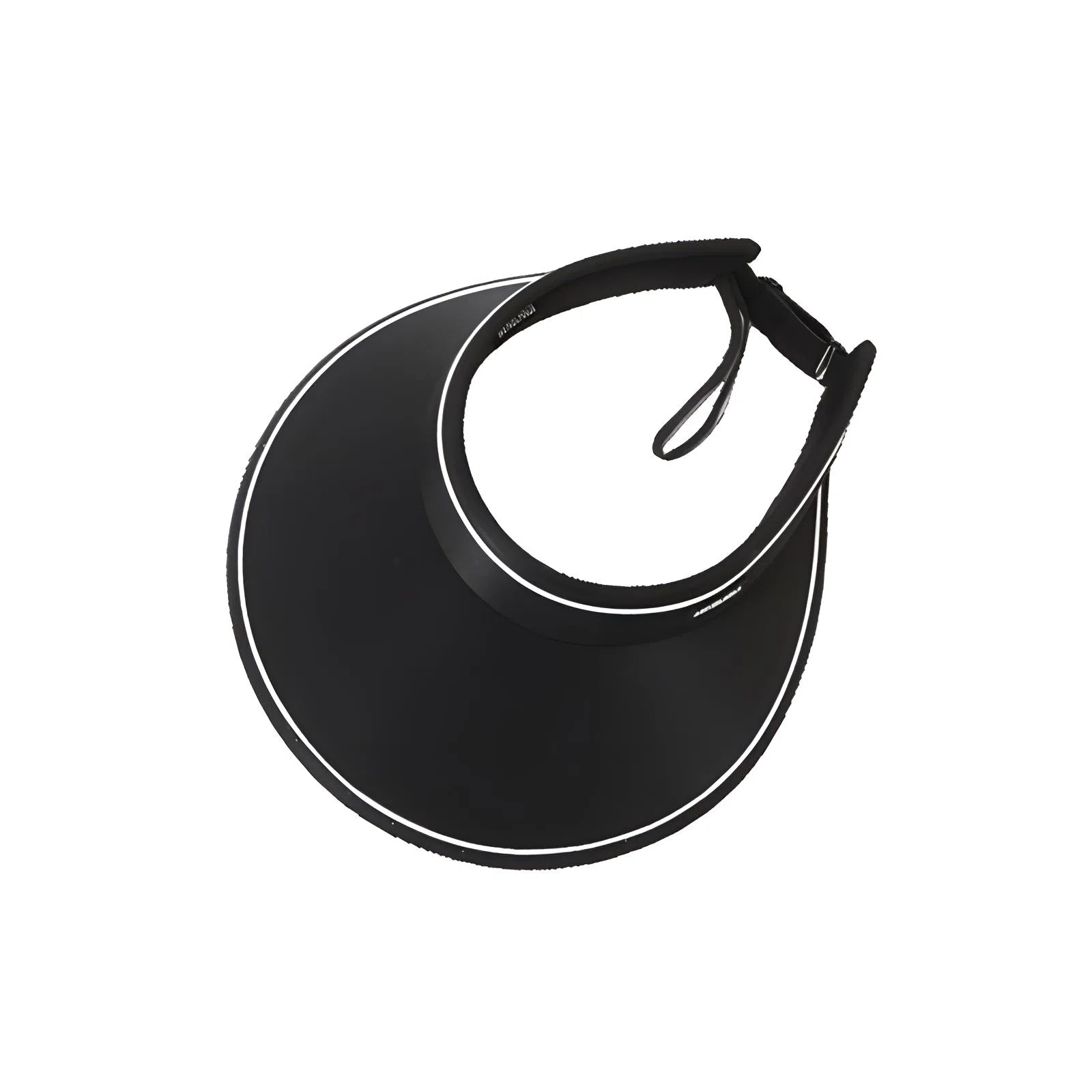 杨同学 加宽大檐 字母 空顶 可折叠 遮阳帽 骑车可带 防紫外线 发箍式 涤纶 防晒帽 男女同款情侣款