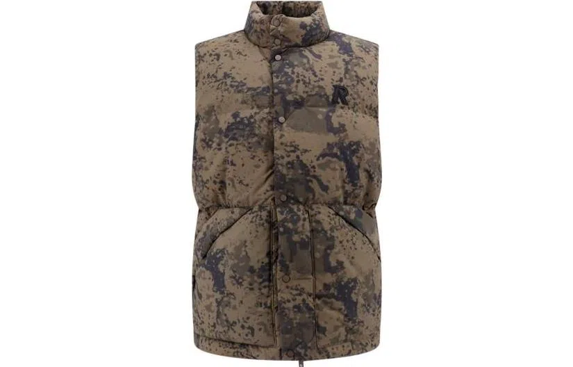 REPRESENT Camo Zip Vest