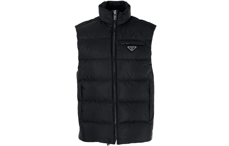Prada FW21 Puffer Vest Black
