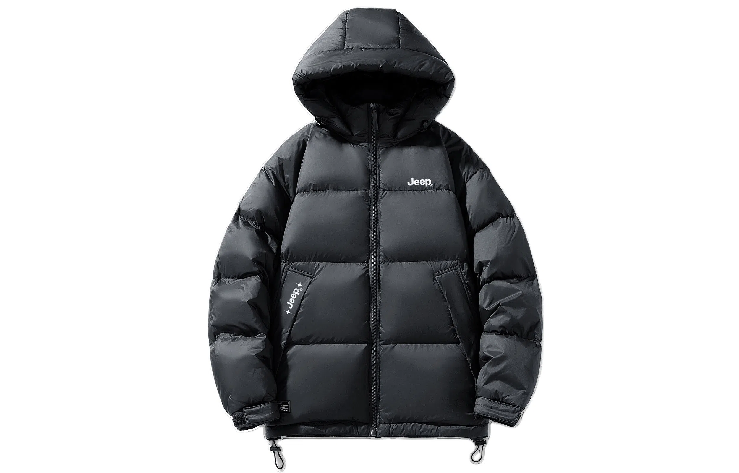 Jeep Retro Logo Puffer Jacket