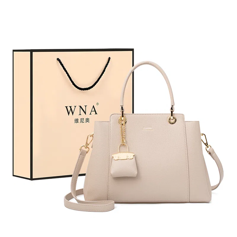 维尼奥 品牌时尚高级感妈妈款大气通勤女包高颜值简约休闲百搭优雅气质实用托特包 合成革 手提包单肩斜挎 常规 女款 多色