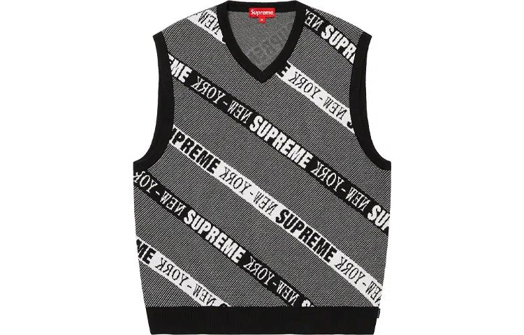 Supreme Stripe Sweater Vest