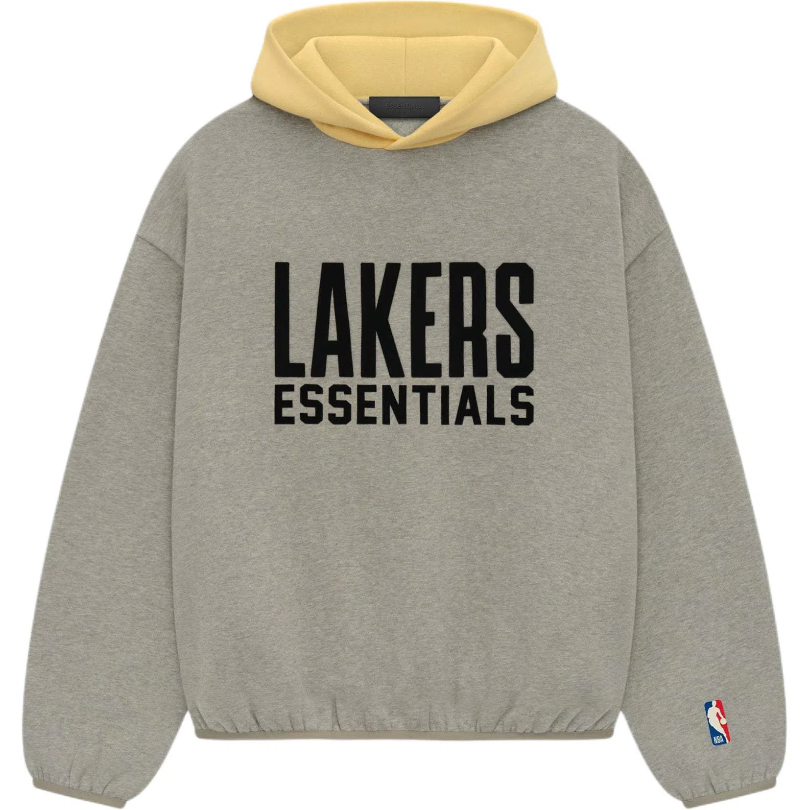 Fear of God Essentials x NBA Lakers Hoodie Warm Heather