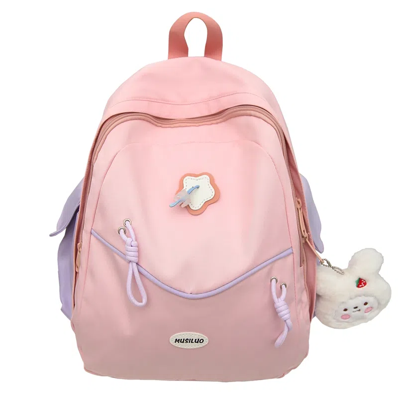 醇龙 高颜值小众洋气简约百搭外出旅游轻便 尼龙 双肩包 女款 多色