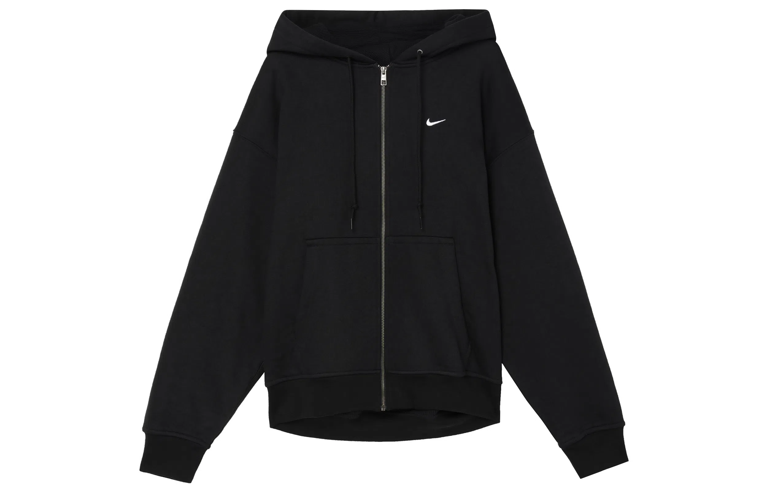 Nike Solo Swoosh Hoodie Jacket Black