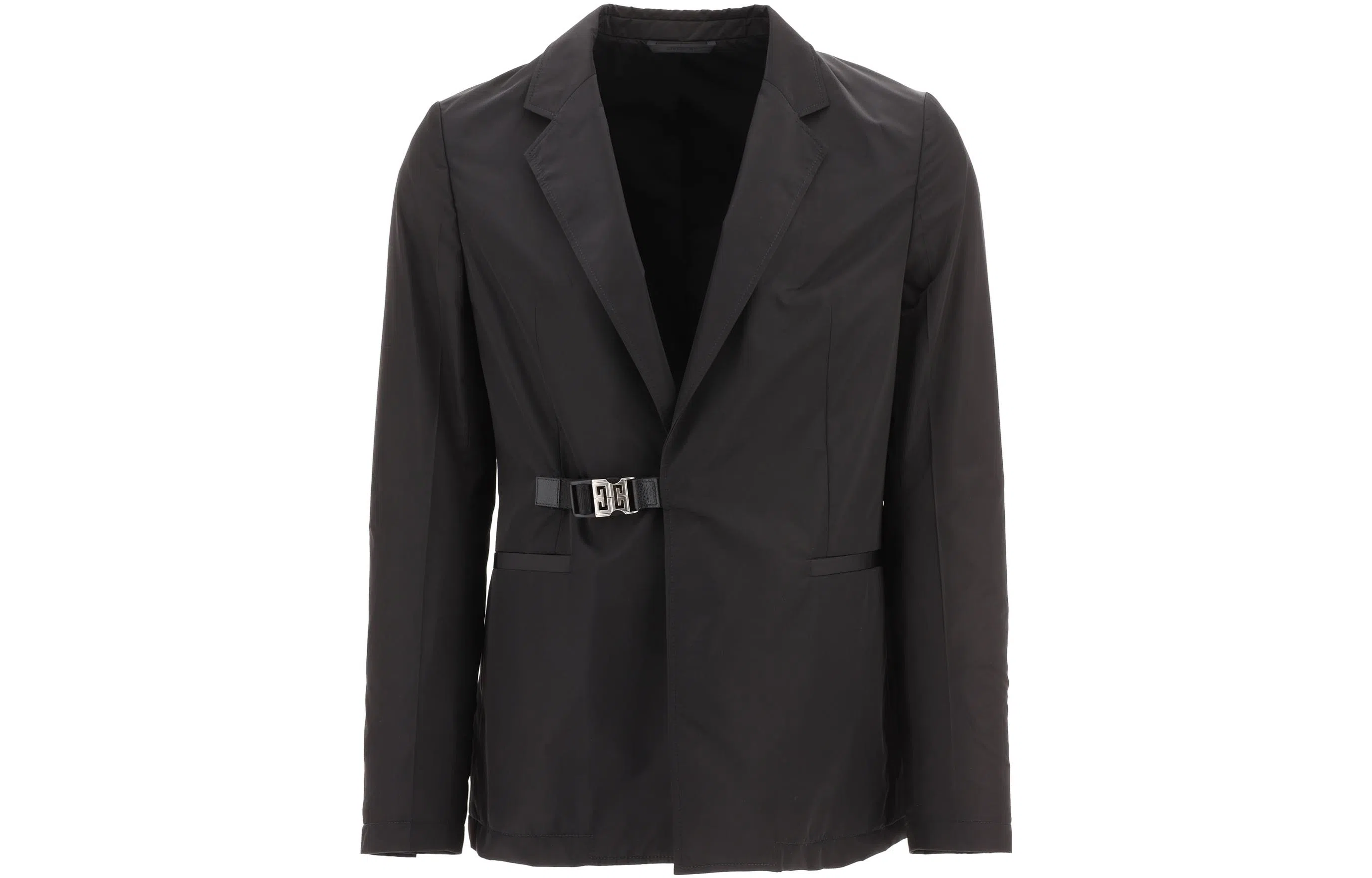 Givenchy SS22 Belted Blazer Black