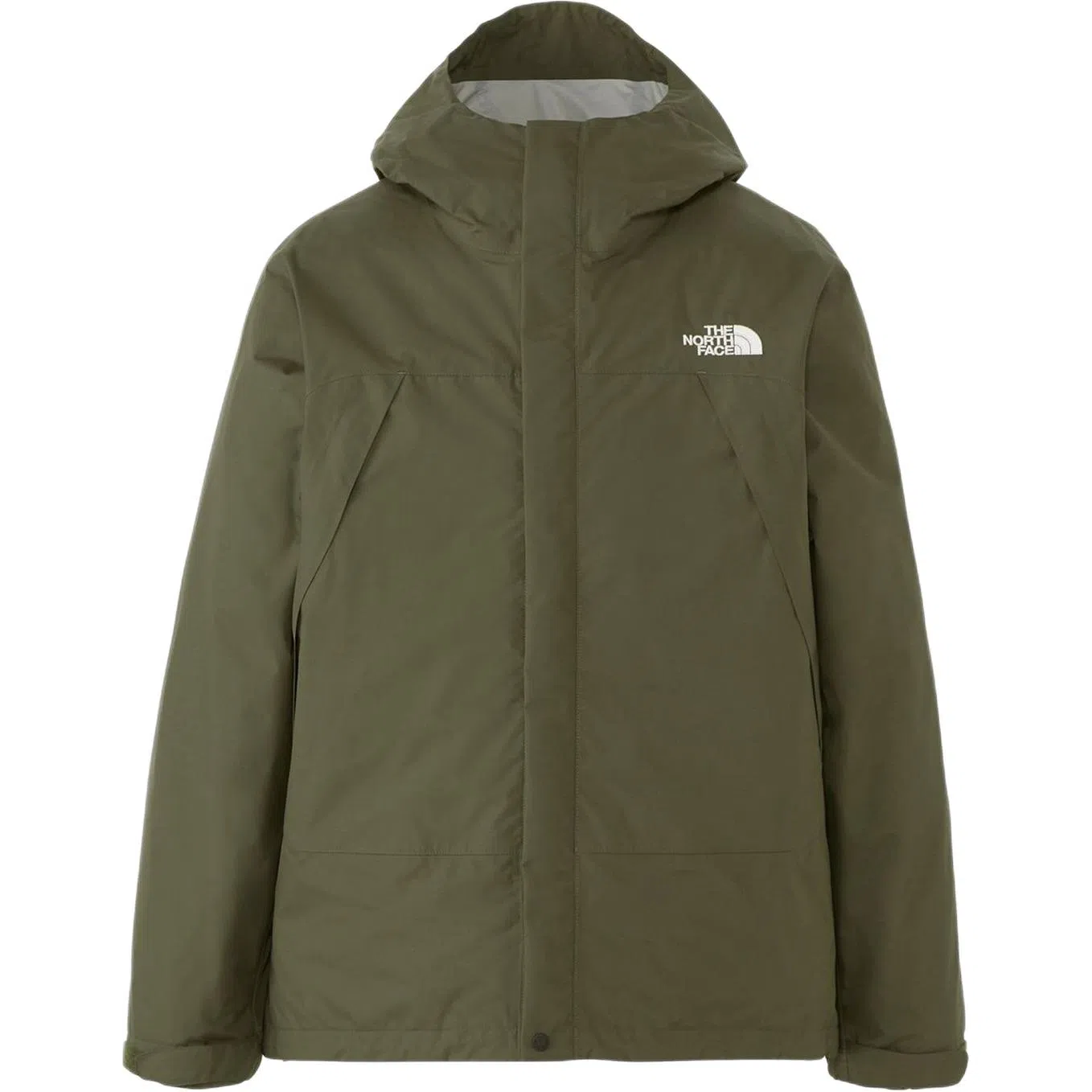 The North Face Logo Hoodie Jacket Green