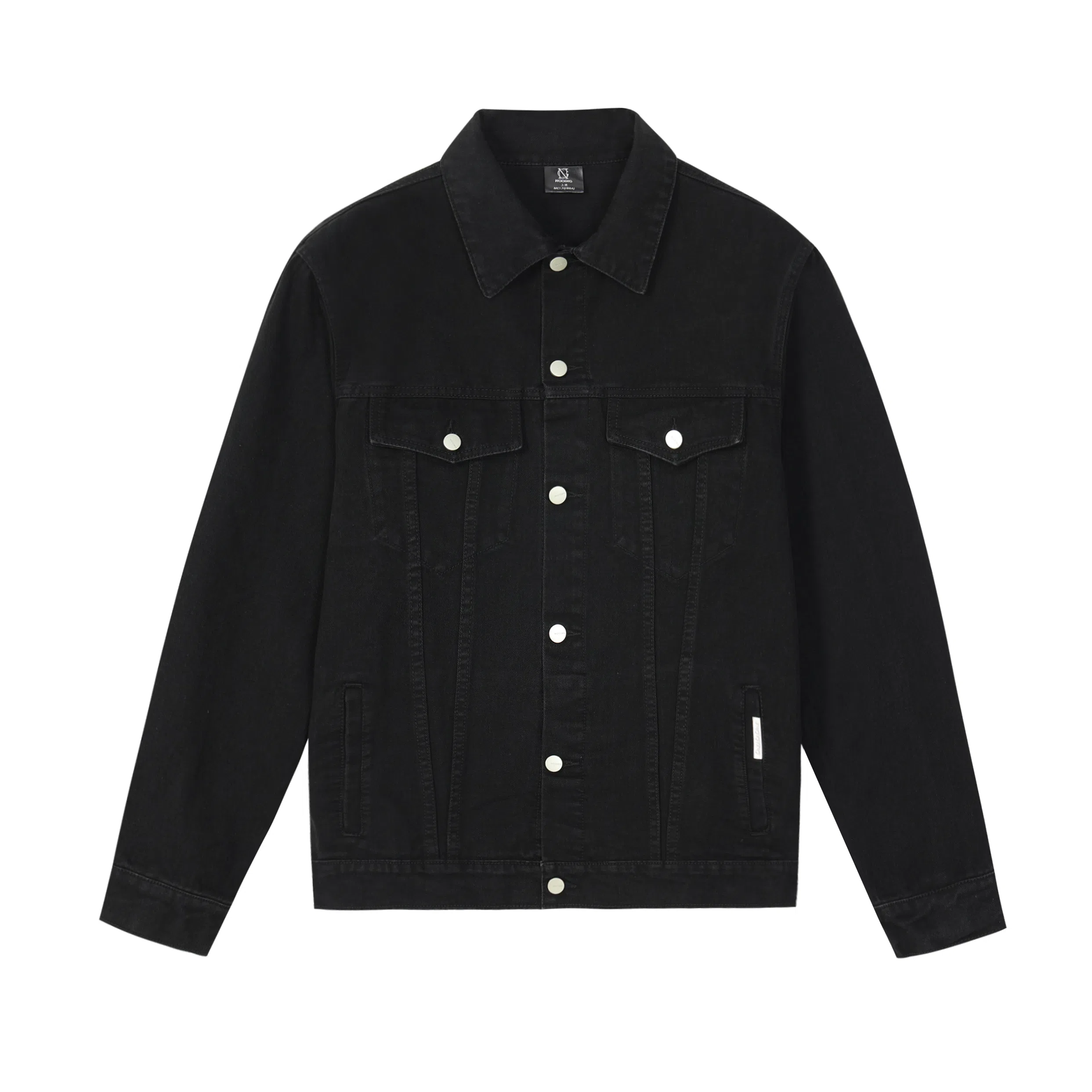 NOOING Denim Jacket Black