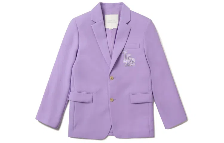 MLB V-Neck Blazer Purple