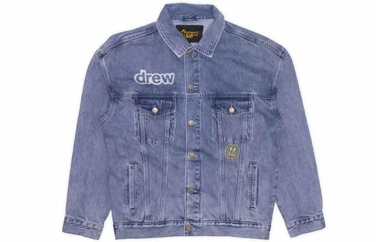 Drew House Mascot Trucker Jacket Stone Wash