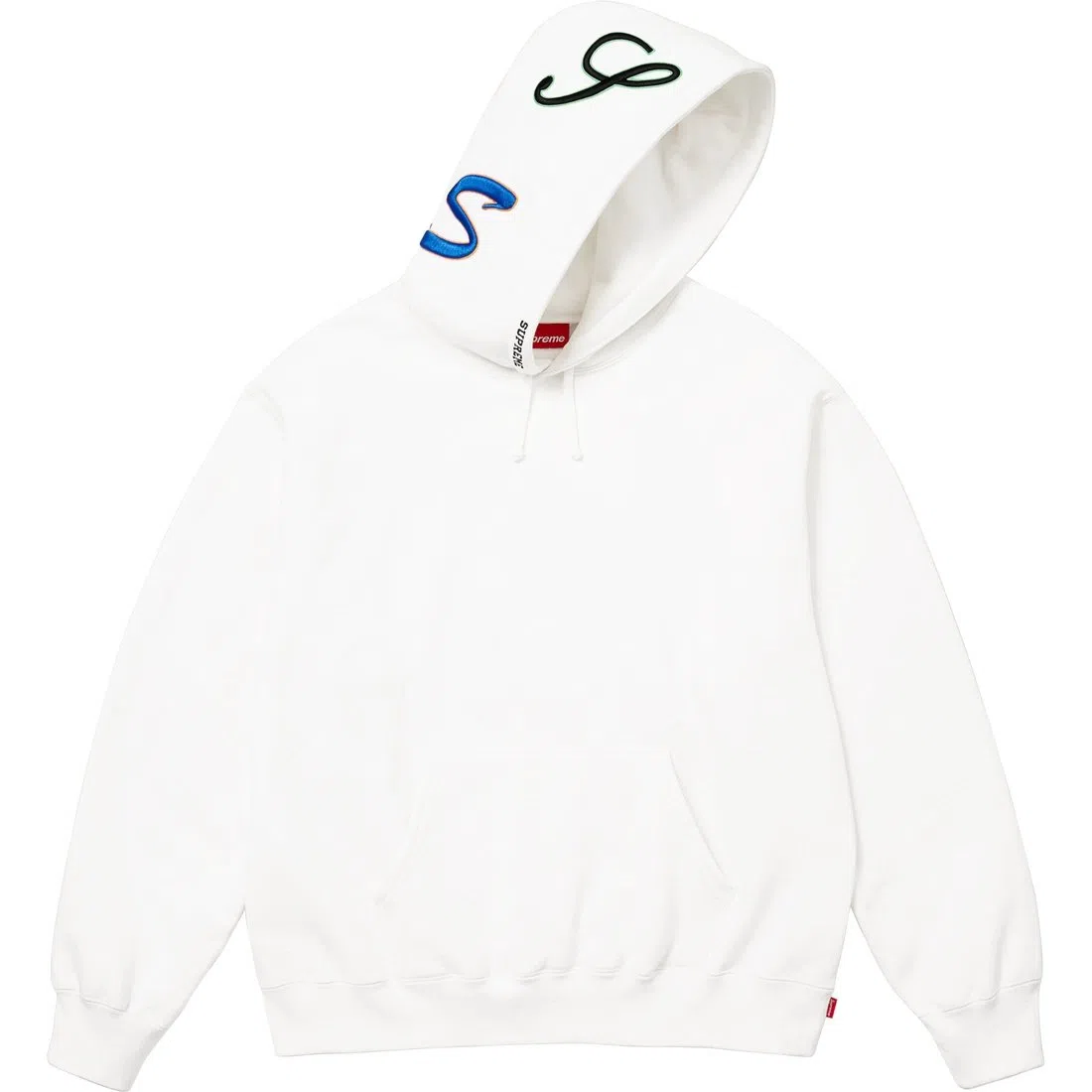 Supreme SS25 WEEK1 Multi S Logo Hooded Sweatshirt